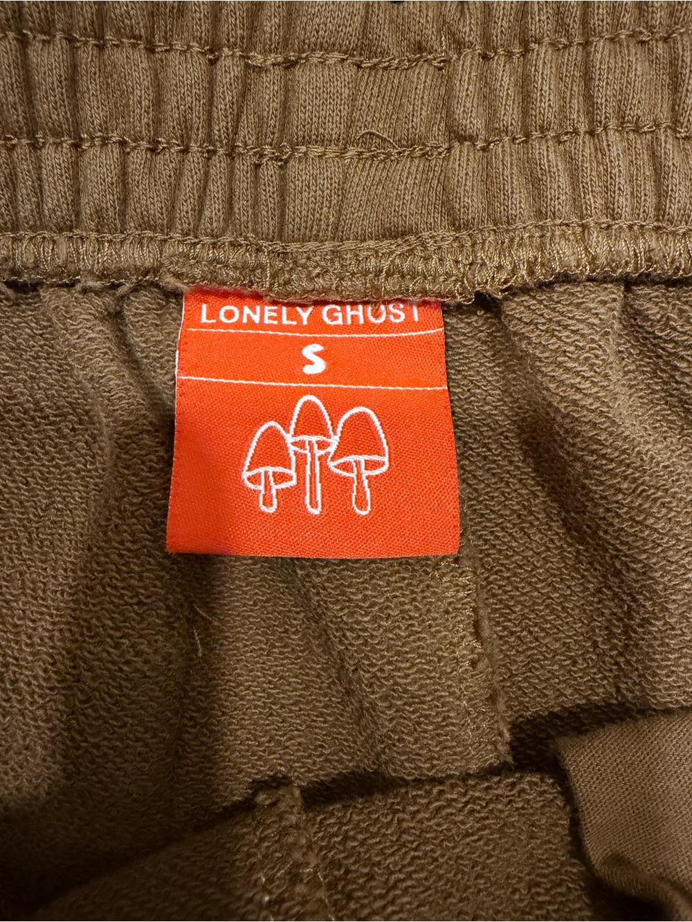 Lonely Ghost Brown Hoodie Jogger Set Size Small Open Mind Open Heart Sweatsuit - Picture 6 of 8